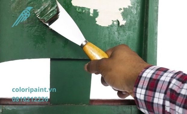 Chuẩn bị bề mặt trước khi thi công sơn