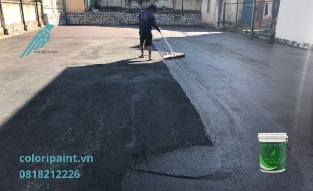 Thi công lớp keo chống thấm