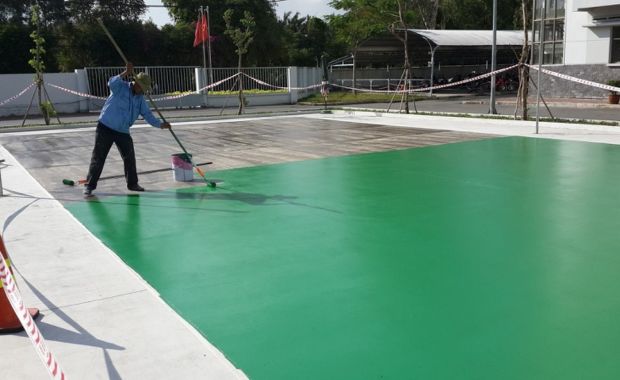 Đơn Vị Chuyên Thi Công Sân Cầu Lông