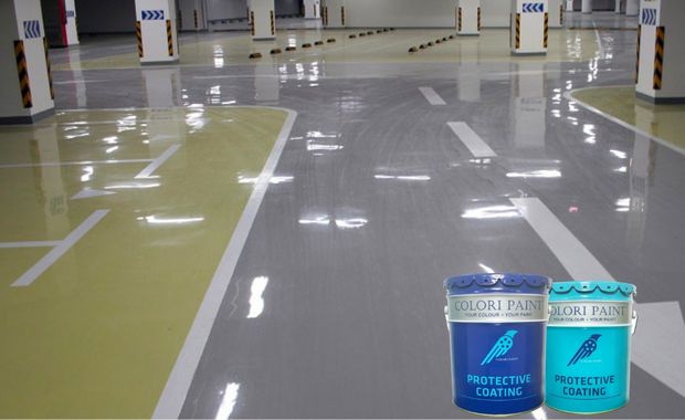 Lợi ích khi thi công epoxy sơn sàn tầng hầm