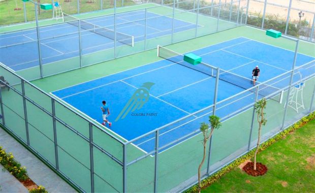 Lắp đặt hệ thống bao rào sân tennis