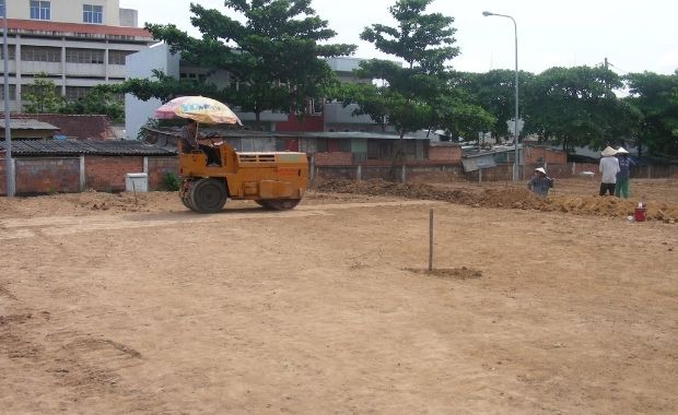 Chuẩn Bị Mặt Bằng Và Xử Lý Nền Móng